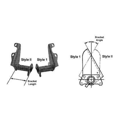 Meritor Air Brake - Chamber Bracket L493299U1555